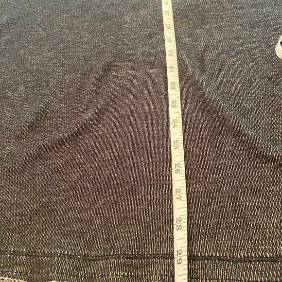 Affliction Mens Distressed Grunge Sweater- 2XL Reversible Dark vs Light Gray - Picture 7 of 12